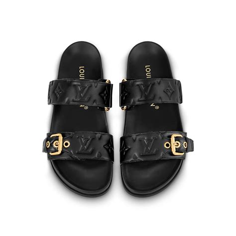 bom dia sandals louis vuitton|Bom Dia Flat Comfort Mule .